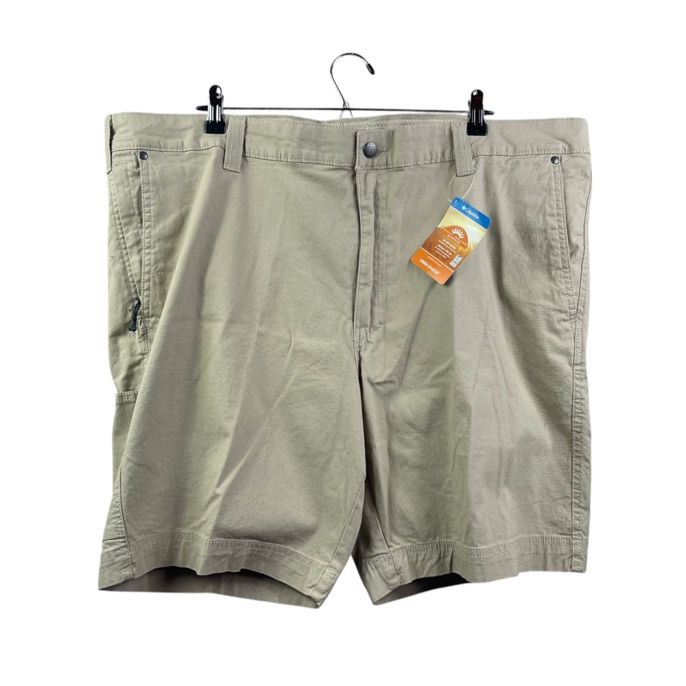 Columbia Regular Fit UPF 50 Shorts Mens 44 Cotton Fishing Hiking Omni Shade